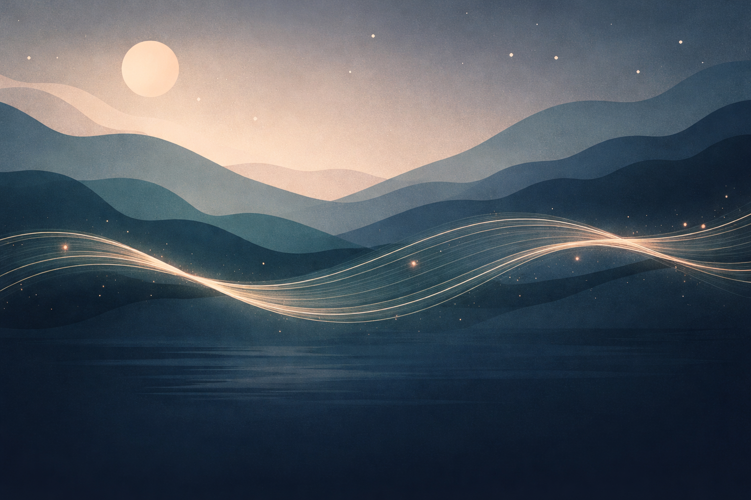 Lullé Sleep Library featuring calming audio and sleep stories designed to help users fall asleep faster and stay asleep longer